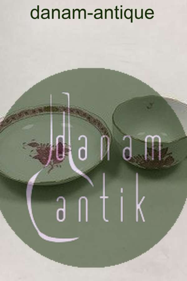 Herend Hungary Apponyi Purpur Kaffekop med underkop No 704