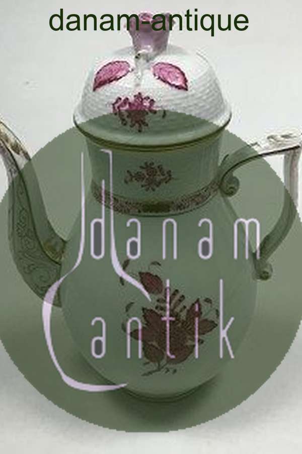 Herend Hungary Apponyi Purpur Kaffekande No 611