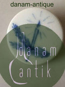 Bing & Grøndahl Porcelæn Broche med Julemotiv