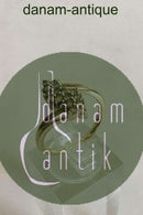 Guldring i 14 K med 16 små sten