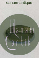 S.L.雅各布森纯银珐琅/玑镂胸针