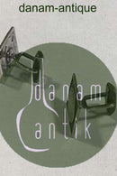 Mexico Sterling Silver/Gold Cuff Links