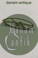 Guld Broche med Perle og Diamant