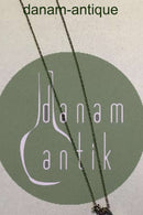 隆德纯银珍珠吊坠项链