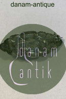 卡尔-M-库尔新艺术派银质胸针，带琥珀