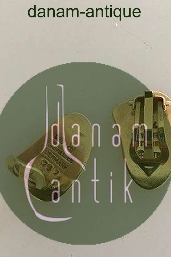 Bent Gabrielsen 14K Guld Øreklips No. 747