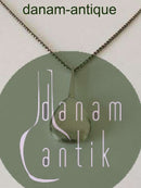 Anton Michelsen Sterling Sølv Vedhæng med Kæde