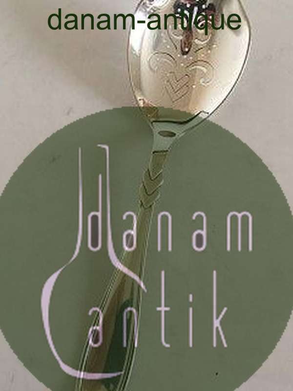 Rex Bær Ske i Sølv. 15 cm. W & S Sorensen