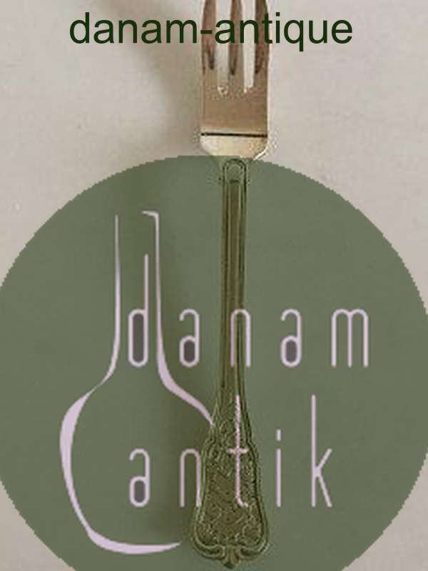 Anton Michelsen Rosenborg Sterling Sølv Kagegaffel