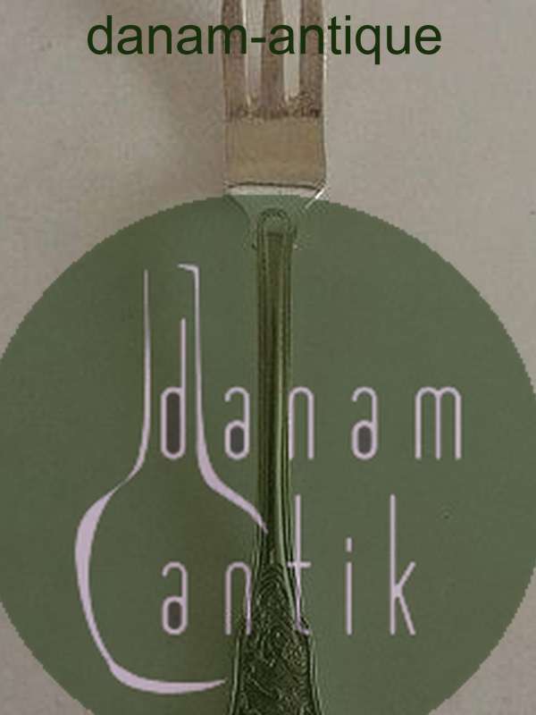 Rosenborg Kagegaffel 14 cm. Anton Michelsen Sterling Sølv