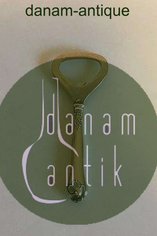 Cohr Sølv og Rustfrit Stål Saksisk Flaskeåbner