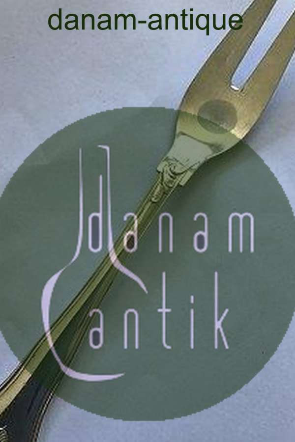 Cohr Saksisk Sølv Stegegaffel