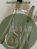 Anton Michelsen "Ida" Sterling Sølv Bestik Sæt til 8 Pers. 32 dele.