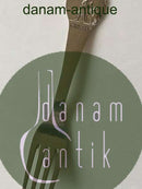 Grimm Eventyr Barnegaffel i Sølv. Rødhætte og Ulven Horsens