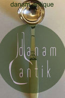 Evald Nielsen 830 Silver Soap Spoon with Ivory Handle（エバルトニールセン 830 シルバーソープスプーン アイボリーハンドル）。