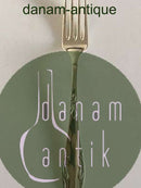 Delt Lilje Sølv Frokostgaffel Frigast