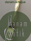 Dobbeltriflet/Old Danish Silver Dinner fork Cohr