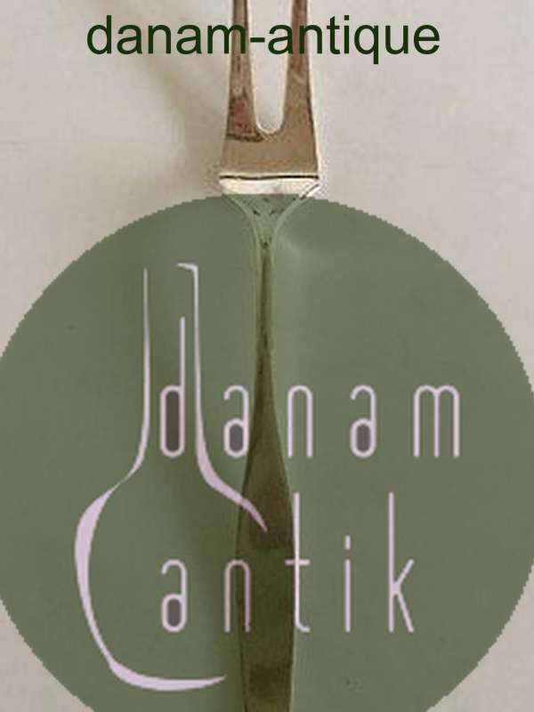 Hans Hansen Charlotte Sterling Sølv Kødgaffel