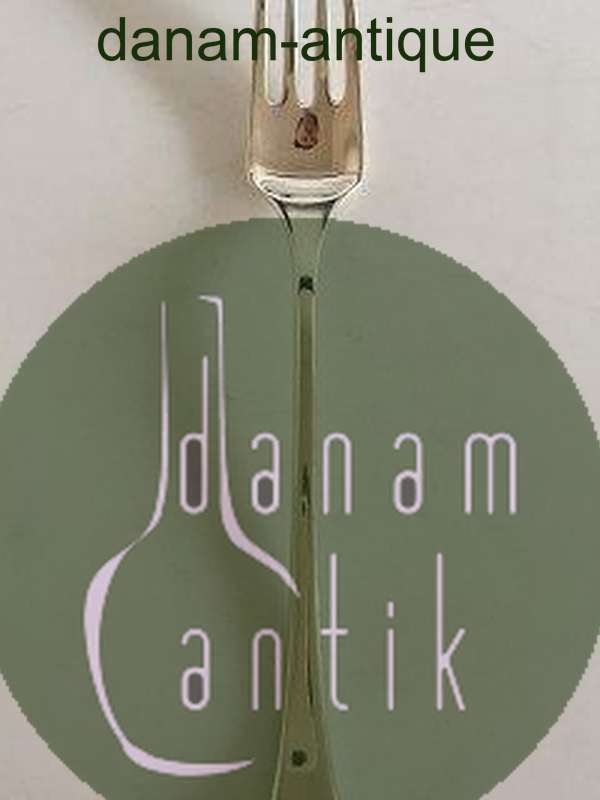 Hans Hansen Kristine Sterling Sølv Spisegaffel