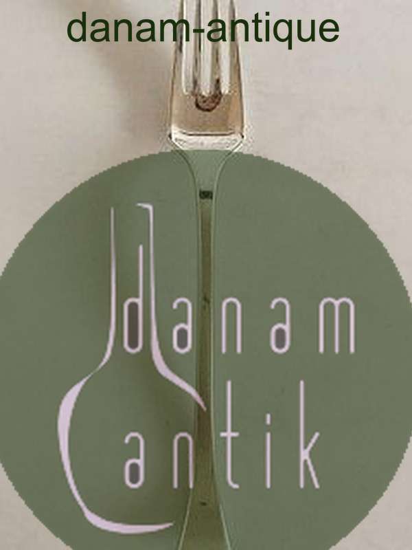 Hans Hansen Kristine Sterling Sølv Kagegaffel