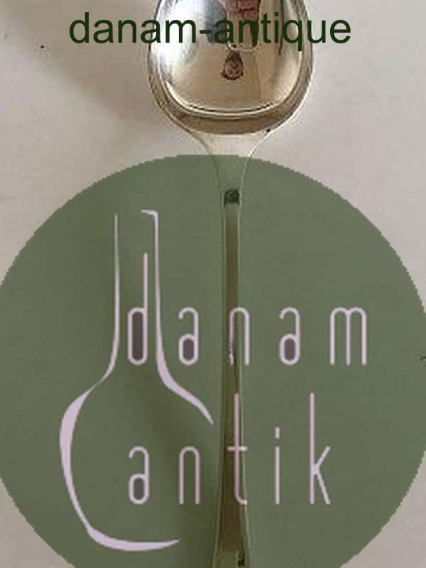 Hans Hansen Kristine Sterling Sølv Stor Serveringsske