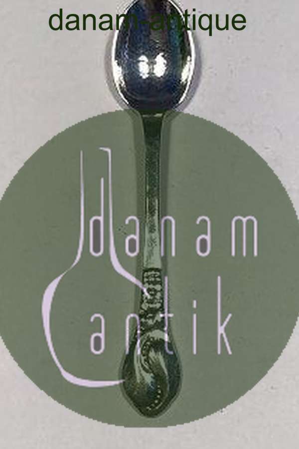 Evald Nielsen Sølv No 12 Mokka Ske L 9.5 cm/3.74"