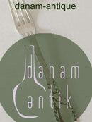 Evald Nielsen Sølv middagsgaffel No 13