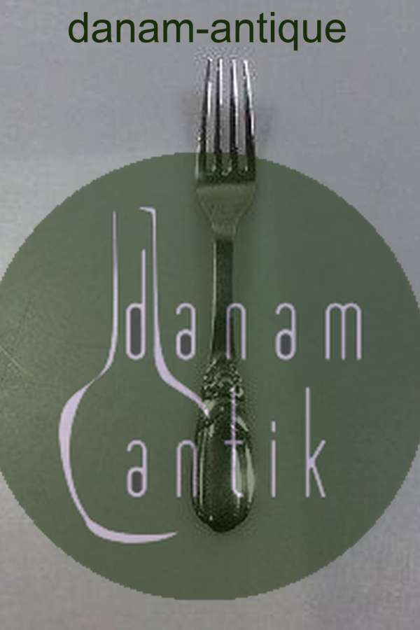 Evald Nielsen No. 16 Frokostgaffel i Sølv