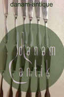 Sæt på 12 Evald Nielsen sølv fiskeknive No 19