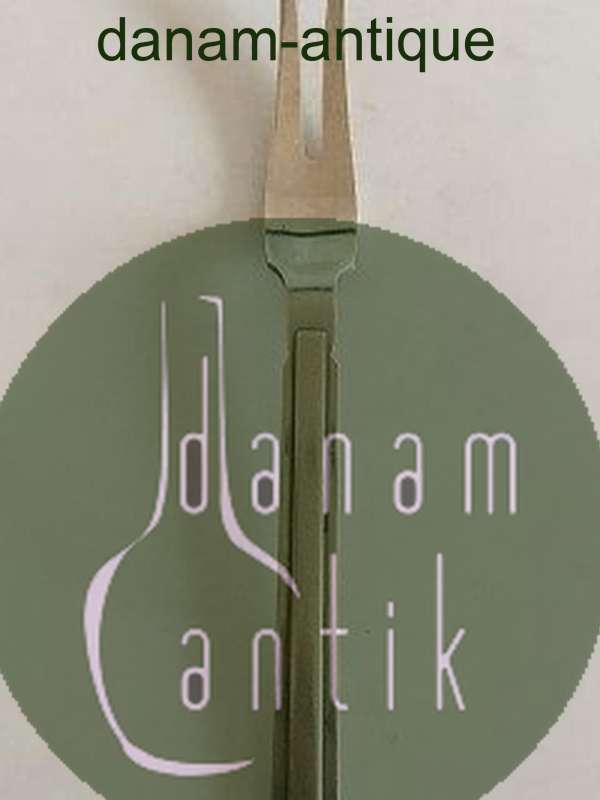 Hans Hansen Arvesølv No 18 Sterling Sølv Kødgaffel