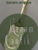 Großer Lagkage Servierlöffel in Silber mit schönen Mustern von 1913