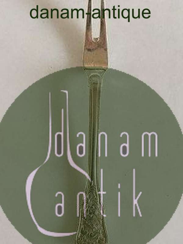 Anton Michelsen Rosenborg Pålægsgaffel i Sterling Sølv