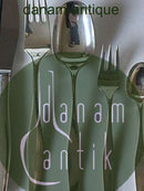 Hans Hansen Sterling Silber Charlotte Besteckset für 12 Personen. 60 Teile.