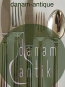 Hans Hansen Arvesølv No. 18 Bestik Sæt til 8 Pers. 40 dele.