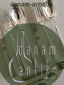 "Champagne" O.V. Mogensen Bestik i Sølv, Sæt til 5 Pers. 45 dele.