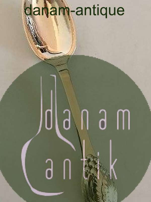 Evald Nielsen No. 6 Dessertske i Sølv