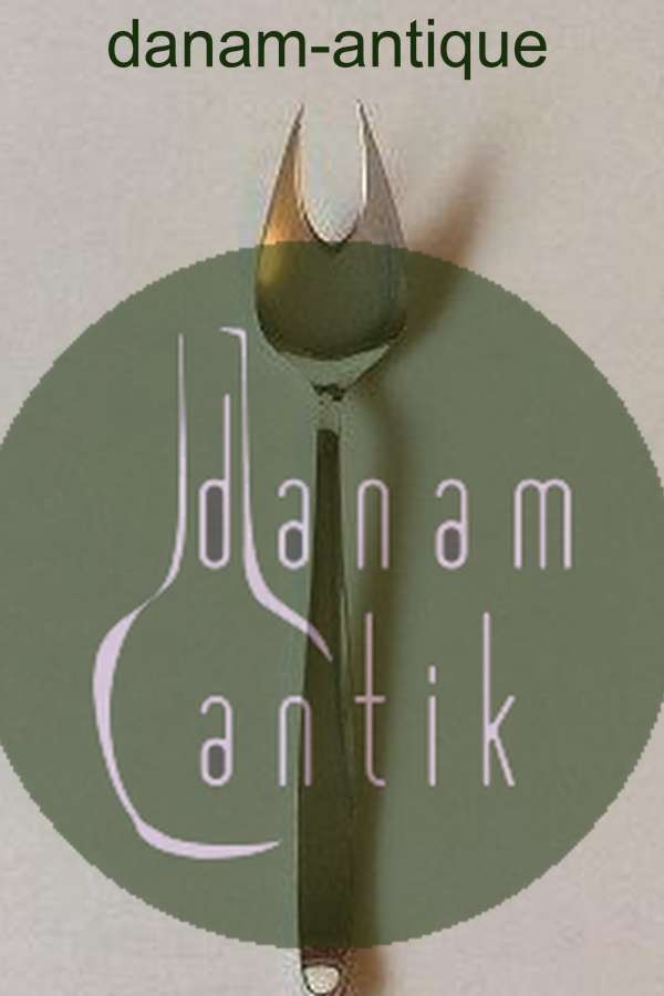 Cohr Mimosa Sterling Silber Fleischgabel