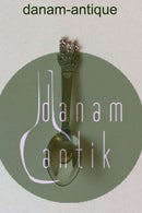 H.C. Andersen Märchenlöffel in Silber. Kleiner Weihnachtsmann und großer Weihnachtsmann