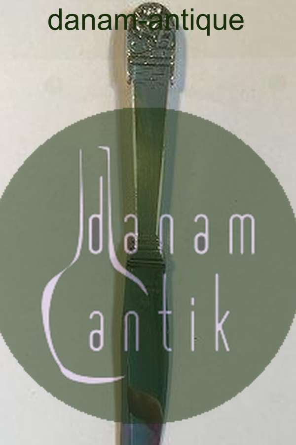 H.C. Andersen Eventyr Barnekniv i Sølv. Hyrdinden og Skorstensfejeren.