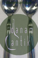 Karina Silver Salad Serving Set