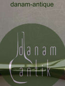 Dyb Barneske i Sterling Sølv med monogram og blå emalje W.S. Sørensen