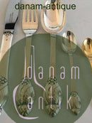 Evald Nielsen Nr. 6 Silberbesteck für 12 Personen 54 Teile.