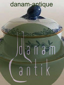 Ostindia / East Indies Rørstrand Smørskål med Låg