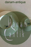 Royal Copenhagen Hvid Svejfet Kaffekop med underkop No 1549 med takket guldkant (Stel 387 / Josephine) Kaffekop med underkop No 1549