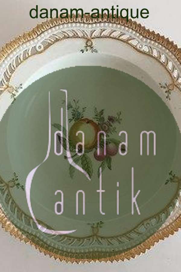 Tidlig Royal Copenhagen Flora Danica Dybtallerken