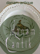 Royal Copenhagen Flora Danica Tallerken  No 3584 Antik fra 1860-1880