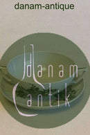 皇家哥本哈根绿花焊制的带手柄布荣杯 编号1872