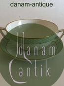 Royal Copenhagen Grøn Svejfet Bouillonkop og Underkop No 1872