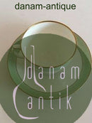 皇家哥本哈根绿色焊接咖啡杯和碟子 No 1870