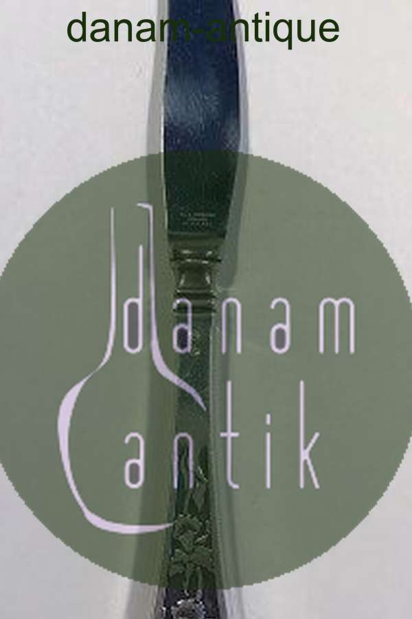 Orchidee Silber Tafelmesser Horsens Silversmith L 21,5 cm